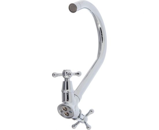 Смеситель для кухни Mix&Fix Соффрон двуручный, с U-изливом тов-114494 – изображение 2