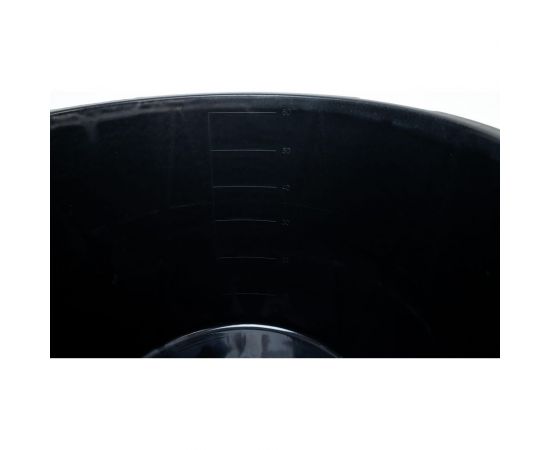 Круглый строительный таз ПАВЛОВСКАЯ Заря 60 литров, черный 757031 – изображение 2