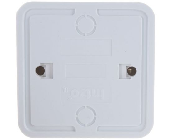 Розетка TV Intro 230101 одиночная, IP20, ОУ, Quadro, белый 360 Б0027658 – изображение 3