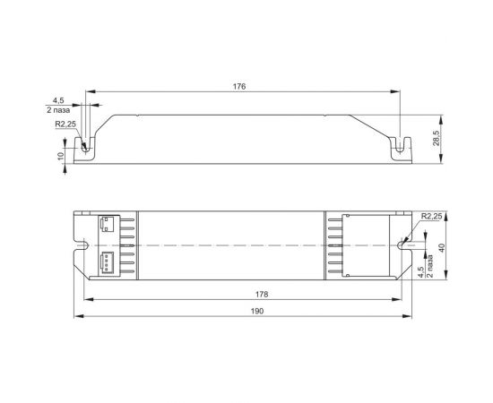 Универсальный блок аварийного питания IEK БАП40-1,0 для LED IP20 LLVPOD-EPK-40-1H-U – изображение 3