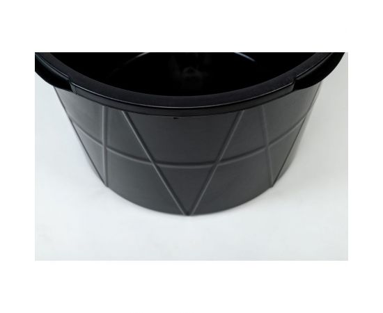 Круглый строительный таз ПАВЛОВСКАЯ Заря 60 литров, черный 757031 – изображение 3