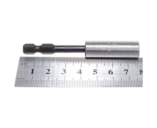 Держатель для бит магнитный Torsion C-RING (75 мм, E 6.3) D.BOR D-BH-TCR-075-001 – изображение 4