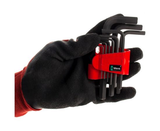 Набор Г-образных ключей метрических Wera 950/9 BM N CLIP 9TLG/9 PCS WE-021737 – изображение 4