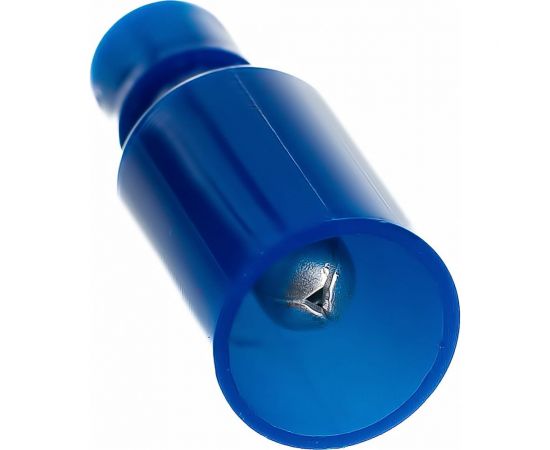 Штекерный разъем REXANT, полностью изолированный штекер, 4 мм, 1.5-2.5 кв.мм, синий 08-0571 – изображение 4