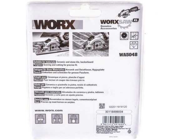 Алмазный пильный диск 115х1.6х9.5 мм WORX WA5048 – изображение 4