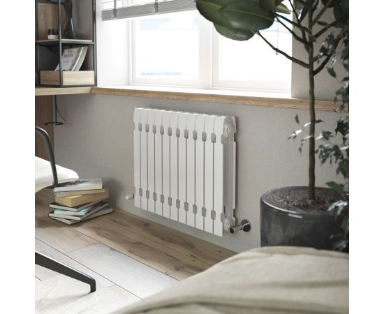 Радиатор чугунный KONNER модель Модерн-500, 7 секций, с монтажным комплектом 6130507 – изображение 5