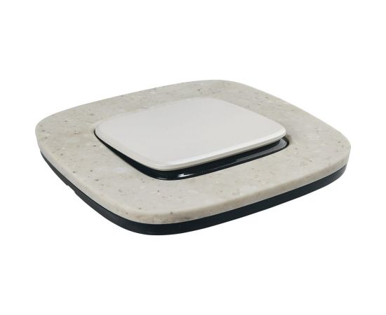 Лицевая панель Legrand Valena Allure для 1-клавишного выключателя жемчуг Leg 755009 – изображение 5