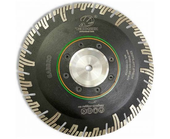 Диск алмазный турбо по граниту GABBRO (230 мм; М14) TECH-NICK 121001016 