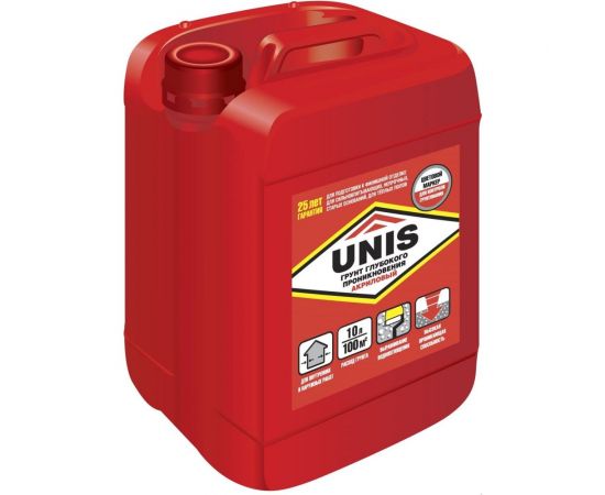 Грунтовка глубокого проникновения UNIS ГП 5л 11598648 4607005180414 