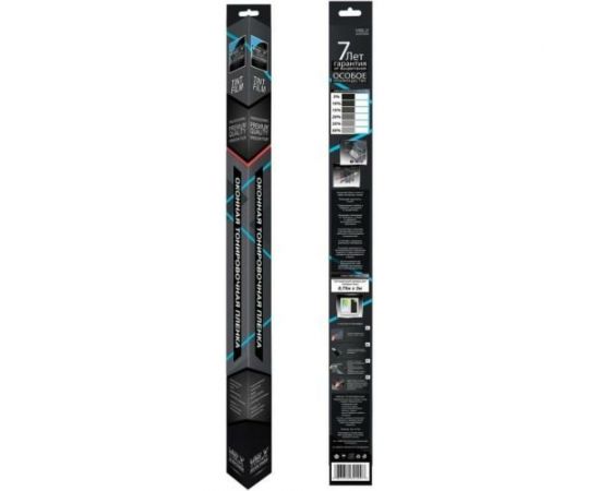 Тонировочная оконная пленка VELX EUROWIN треугольник, 05%, 0.5х3 м 55196 