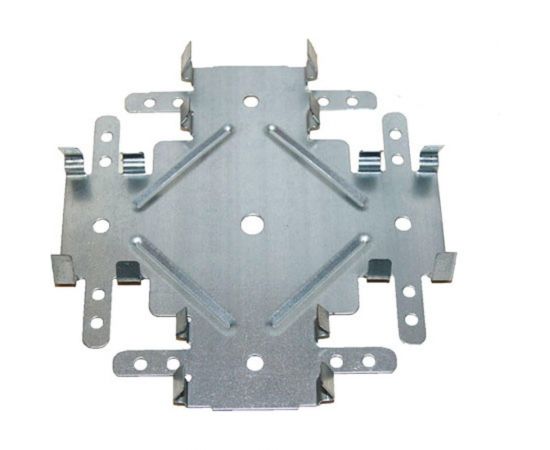 Краб для соединения профилей КРЕП-КОМП (60x27x0,55 мм; 1 шт) кр60х27х0,55мф 