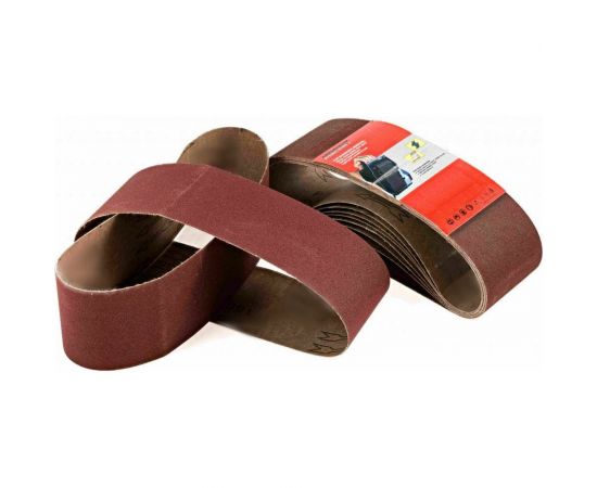 Лента абразивная бесконечная тканевая (10 шт; 75x457 мм; P60) Orientcraft OCEB75457060 