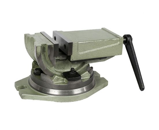 Станочные тиски MetalMaster ТСтП2хО100 прецизионные, 2-х осевые 18344 