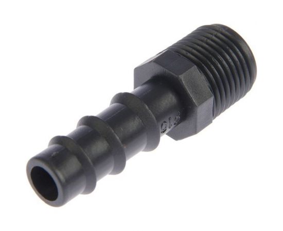 Штуцер (внешняя резьба 3/4""; отвод 1/2""; пластик) Greengo 2710277 