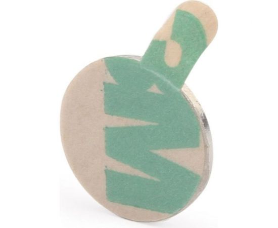 Неодимовый магнит Forceberg диск 10x1 мм с клеевым слоем, 20 шт. 9-1212200-020 