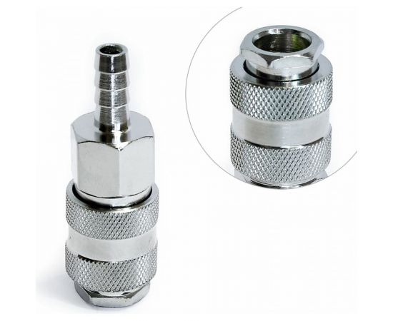 Пневморозетка быстроразъёмная универсальная ёлочка 8 мм PI TOOLS 6934 