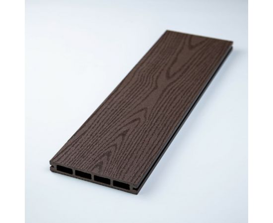 Террасная доска Экодекинг Техно 4 м, шоколад, 5 шт. 4687202325412 
