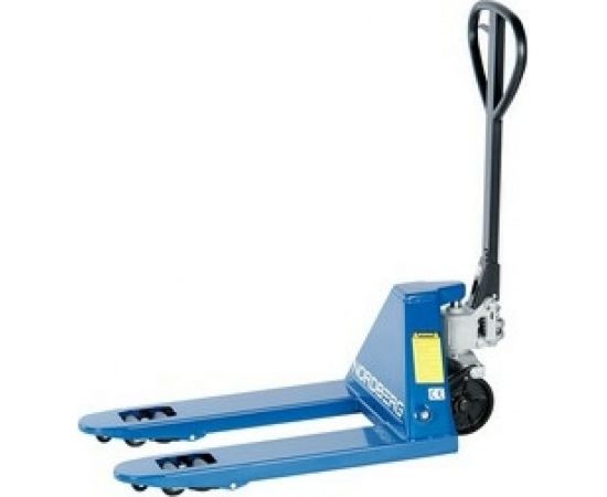 Складская гидравлическая короткая тележка NORDBERG 2,5 т, с ПУ колесами (прослеживаемая) N3902S-25 