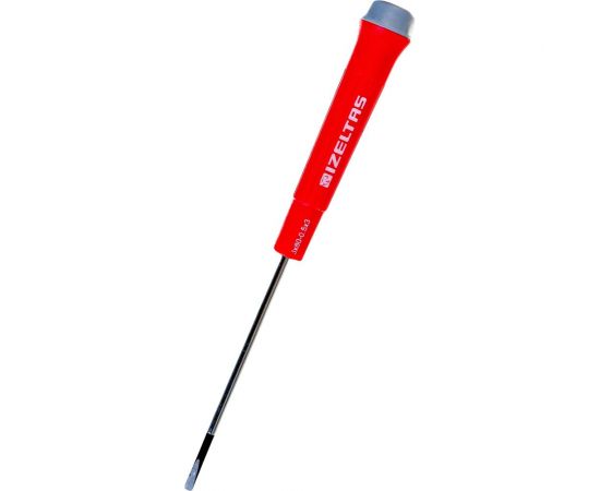 Отвертка для клемм с прямым шлицем 3х80 мм IZELTAS 4500170380 