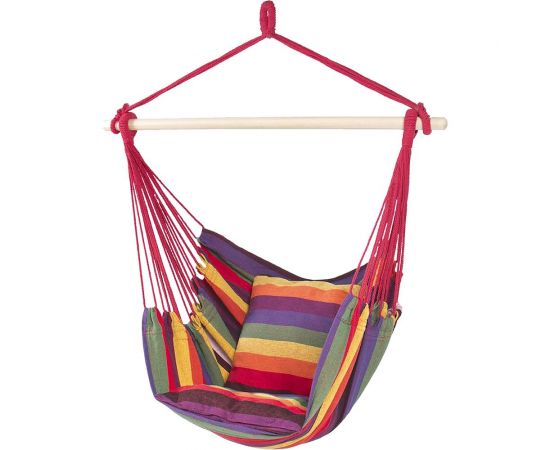 Качели-гамак 004.3 ЧУДЕСНЫЙ САД Радуга сидячие, максимальная нагрузка 120кг 4606400033059 