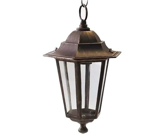 Садово-парковый светильник TDM 6060-15 шестигранник, 60Вт, подвес, бронза SQ0330-0015 