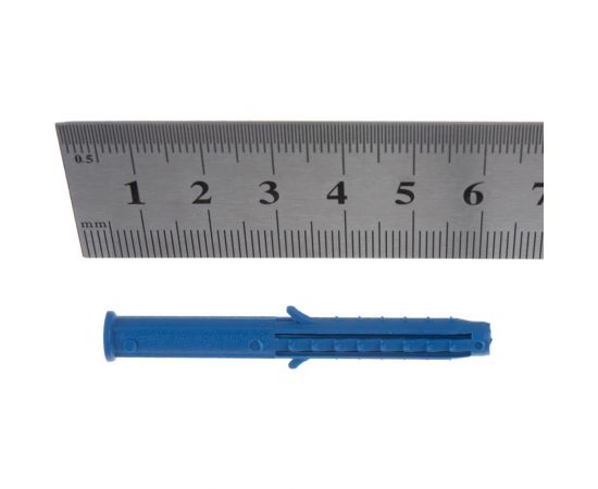 Пластмассовые дюбели с усом Профикреп пакет, 6,0х60 15 шт 113371 – изображение 2