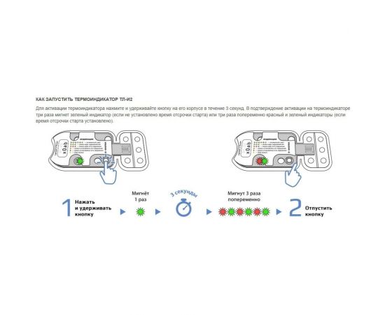 Многоразовый электронный термоиндикатор ТЕРМОЛОГИКА ТЛ-И2 4660222130396 – изображение 2