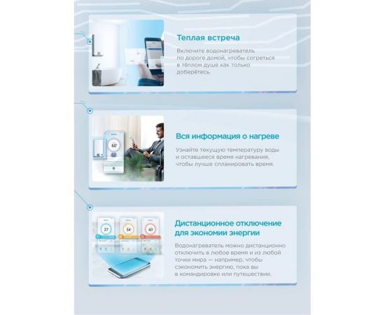 Midea водонагреватель электрический MWH-8020-FED УТ-00011615 – изображение 2