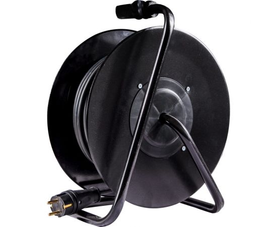 Силовой удлинитель на металлической катушке АТЛАНТ КГ 4000 Вт 40м IP 44 (с заземлением) 50035 – изображение 2