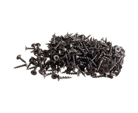 Саморез Качественный КРЕПЕЖ 3,5х19 потай, крупная резьба, оксид 350 штук 0200357 КЧ – изображение 2