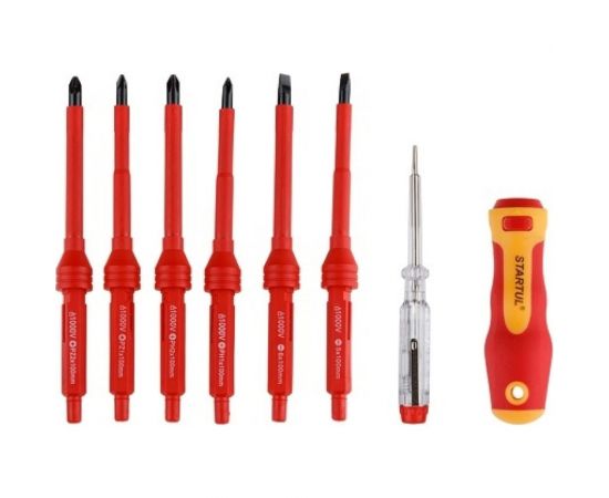 Набор диэлектрических отверток STARTUL 8 предметов ST3051-8 – изображение 2