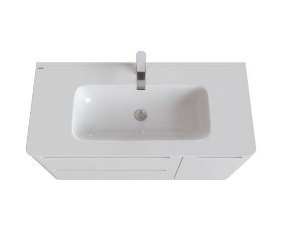 Тумба с умывальником IDDIS Edifice напольная, 100 см, белая EDI10WFi95K – изображение 3