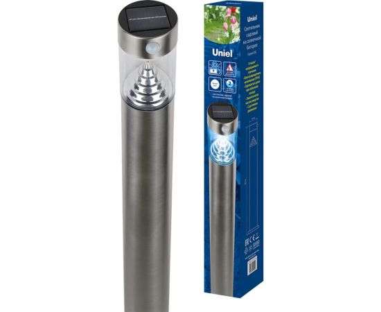 Садовый светильник на солнечной батарее Uniel MT800 SENSOR USL-F-168 UL-00007865 – изображение 3