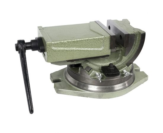 Станочные тиски MetalMaster ТСтП2хО100 прецизионные, 2-х осевые 18344 – изображение 3