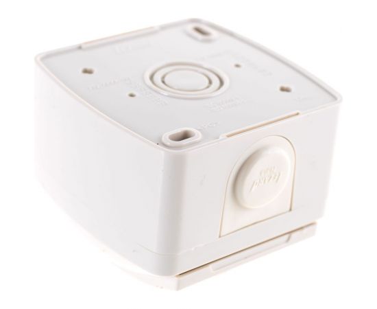 Розетка с крышкой Lezard NATA с заземлением, керамика, кремовый 710-0300-123 – изображение 3