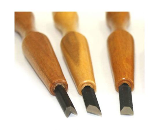 Набор японских резцов 7шт Chokokuto Power Grip MT 800077 М00010266 – изображение 3