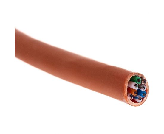 Кабель NETLAN U/UTP 4 пары, категория 5e EC-UU004-5E-LSZH-OR-1 – изображение 4