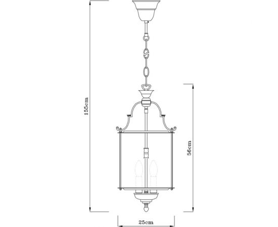 Подвесной светильник ARTE LAMP A6503SP-3CC – изображение 5