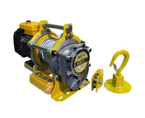 Электрическая лебедка OCALIFT TSA 300 220в г/п 300/600кг, 2,3кВт, 60м TSA30060m220v 