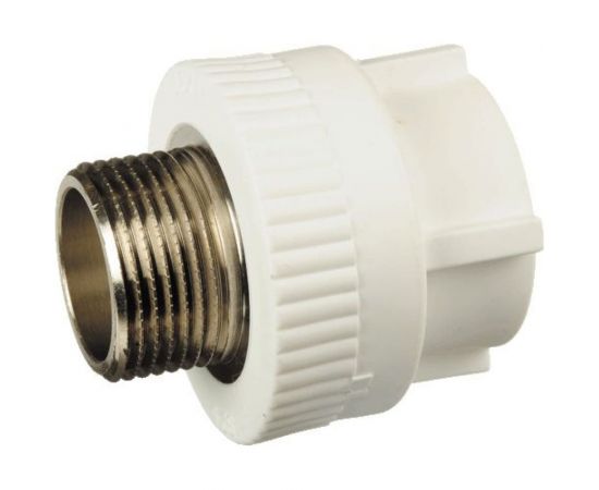 Муфта КРОСС PPRC комбинированная, 32х1 НР 62733 