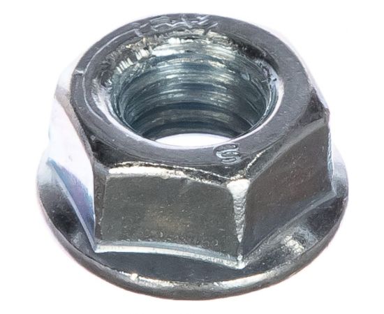 Шестигранная гайка с фланцем Tech-Krep DIN6923 оцинкованная М8 200 шт - пакет 141612 