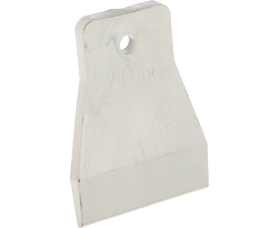 Шпатель резиновый белый 60 мм РОС 06884 