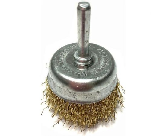Щетка металлическая со шпилькой чашка 100 мм для дрели ON 20-02-010 