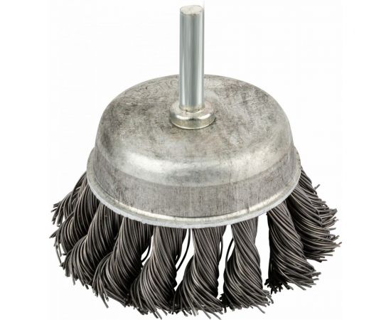 Чашечная корщетка для дрели Курс со шпилькой 65 мм 38470 