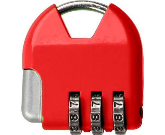 Навесной кодовый замок Trodos CL532 красный Blister 210148 