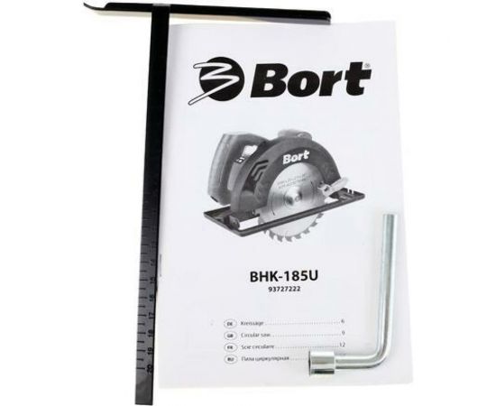 Циркулярная пила BORT BHK-185U 93727222 – изображение 14