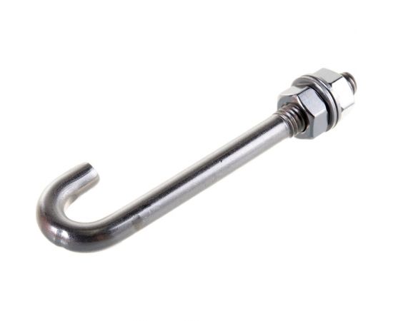 Крюк-болт ЕВРОПАРТНЕР М8х90 нержав.сталь 1 шт. G2 0123 2 – изображение 2