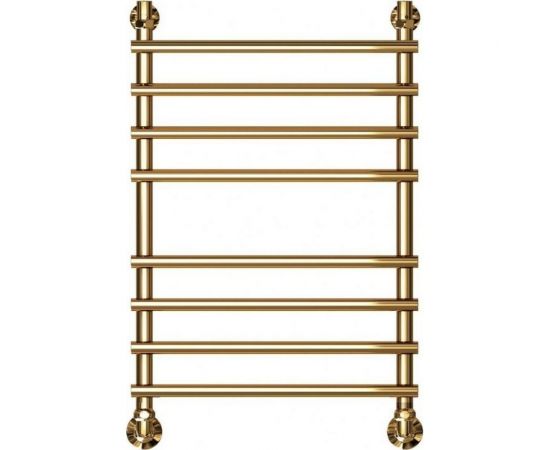 Полотенцесушитель ДВИН F primo 80/50 1"-3/4"-1/2" Универсальный К3 Золотой хром 72085103 – изображение 2