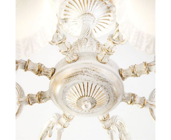 Eurosvet 60107 8 потолочный светильник белый с золотом a045773 – изображение 2