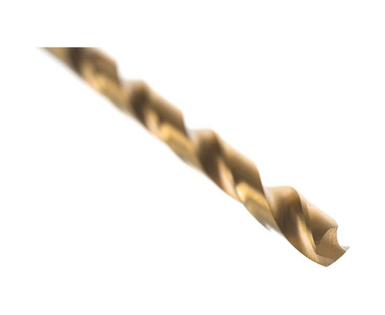 Сверло по металлу (5.2х86х52 мм; А1; Р9; нитрид титана) Туламаш 104275 – изображение 2